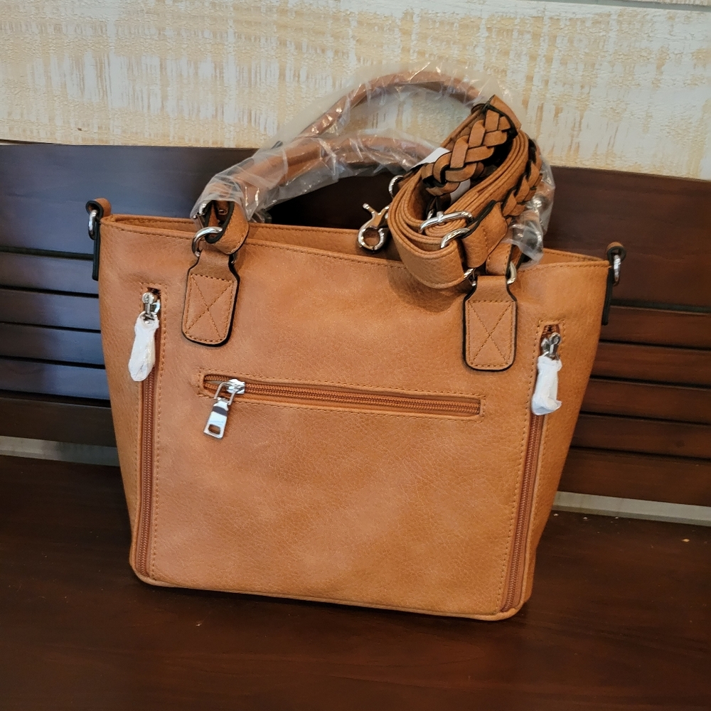 Lady Conceal Vegan Conceald Carry Crossbody Purse